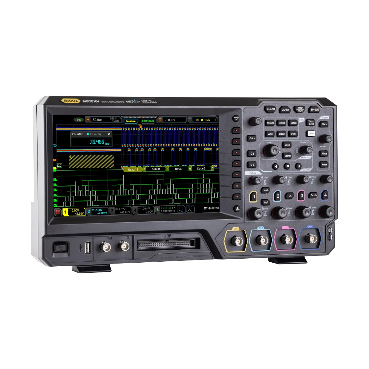 RIGOL MSO5102 100 MHz Oscilloscope