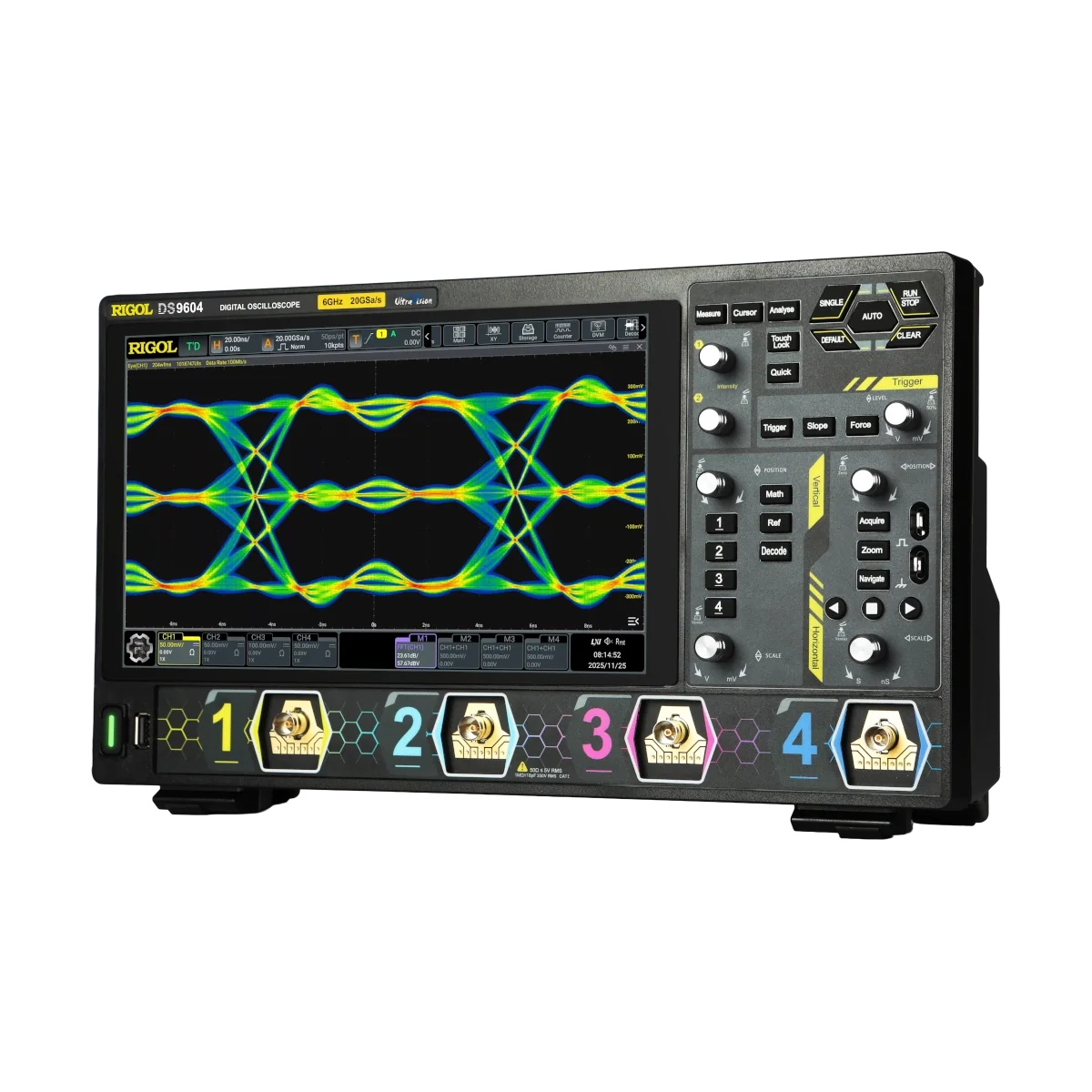 RIGOL DS9604 6 GHz Oscilloscope Left