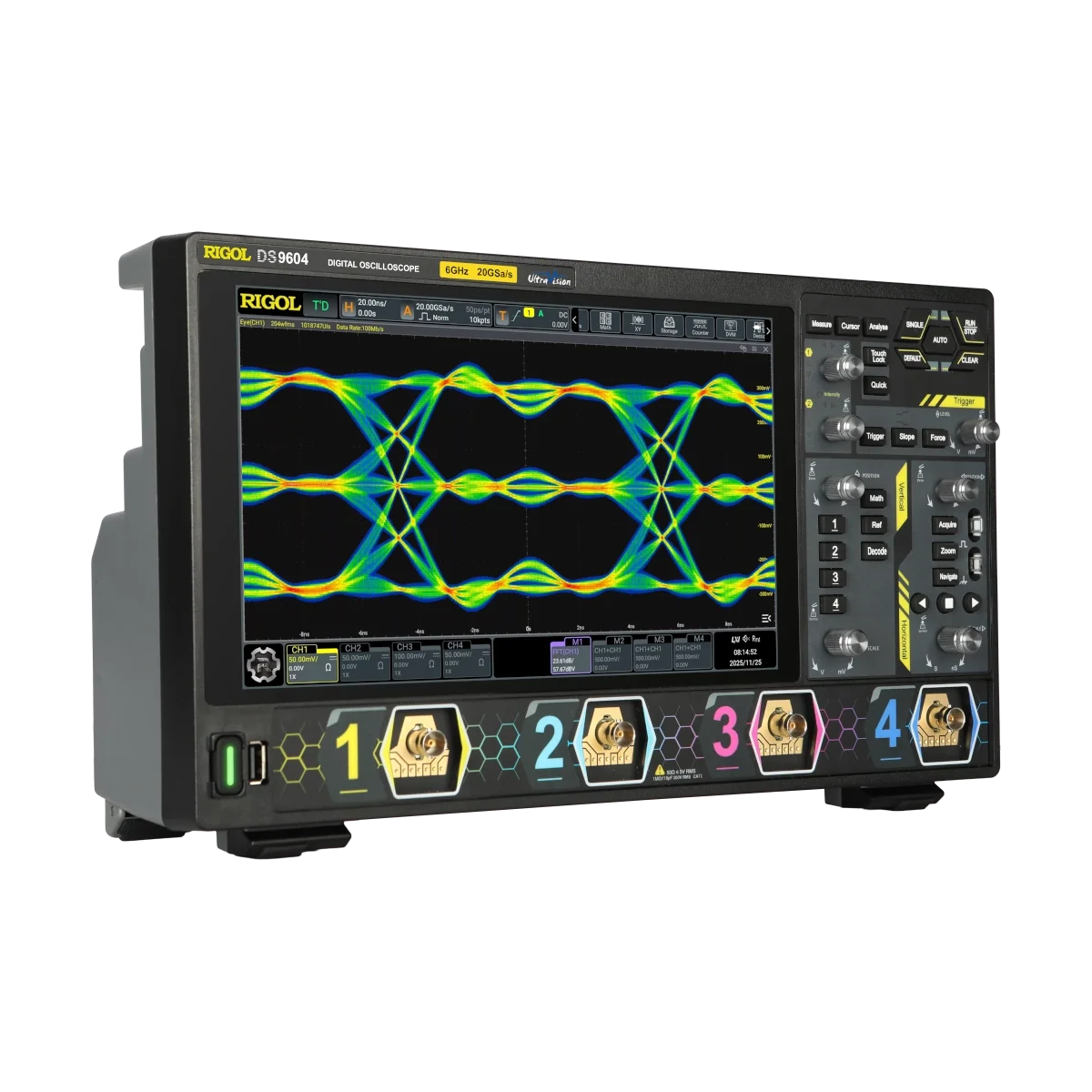 RIGOL DS9604 6 GHz Oscilloscope Right