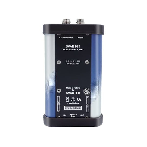 Svantek SVAN 974 Vibration Meter and FFT Analyser