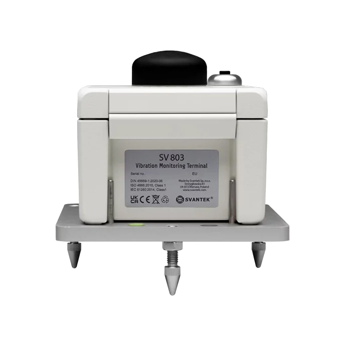 SV 803 Vibration Monitoring Terminal on a white background