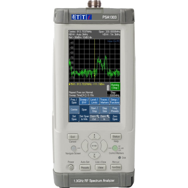Aim-TTi PSA1303 Handhållen Spektrum Analyzer 