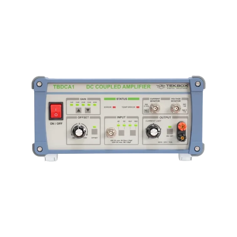 Tekbox TBDCA1 DC Coupled Power Amplifier Front