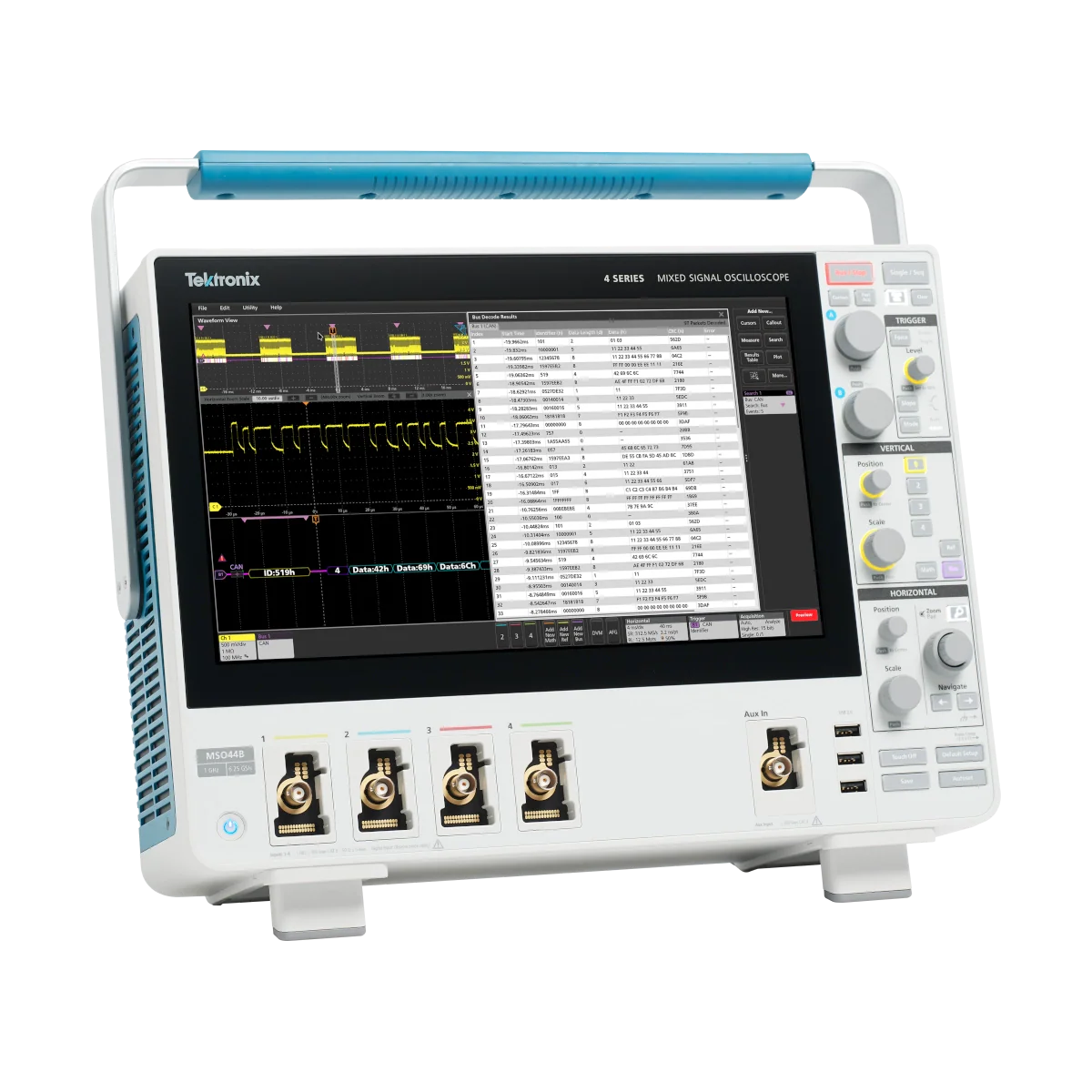 Tektronix MSO44B Side