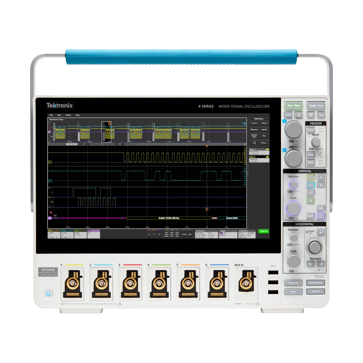 Tektronix MSO46B 1,5 GHz Oscilloskop 