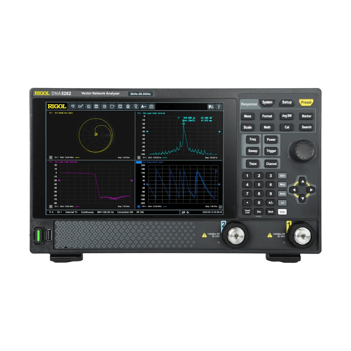 RIGOL DNA5262 Vector Network Analyzer - GOmeasure.se