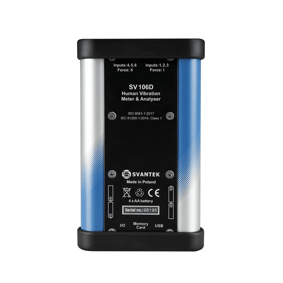 Svantek SV 106D Human Vibration Meter - GOmeasure.se